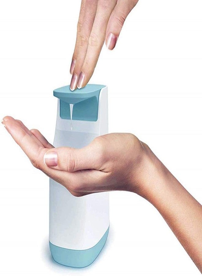 Homava Slim Liquid Soap Dispenser for Sink, Compact and Elegant Design, Capacity of 12 Ounces | 14.1 X 9.1 X 6.2 CM | Multicolor - Image 1